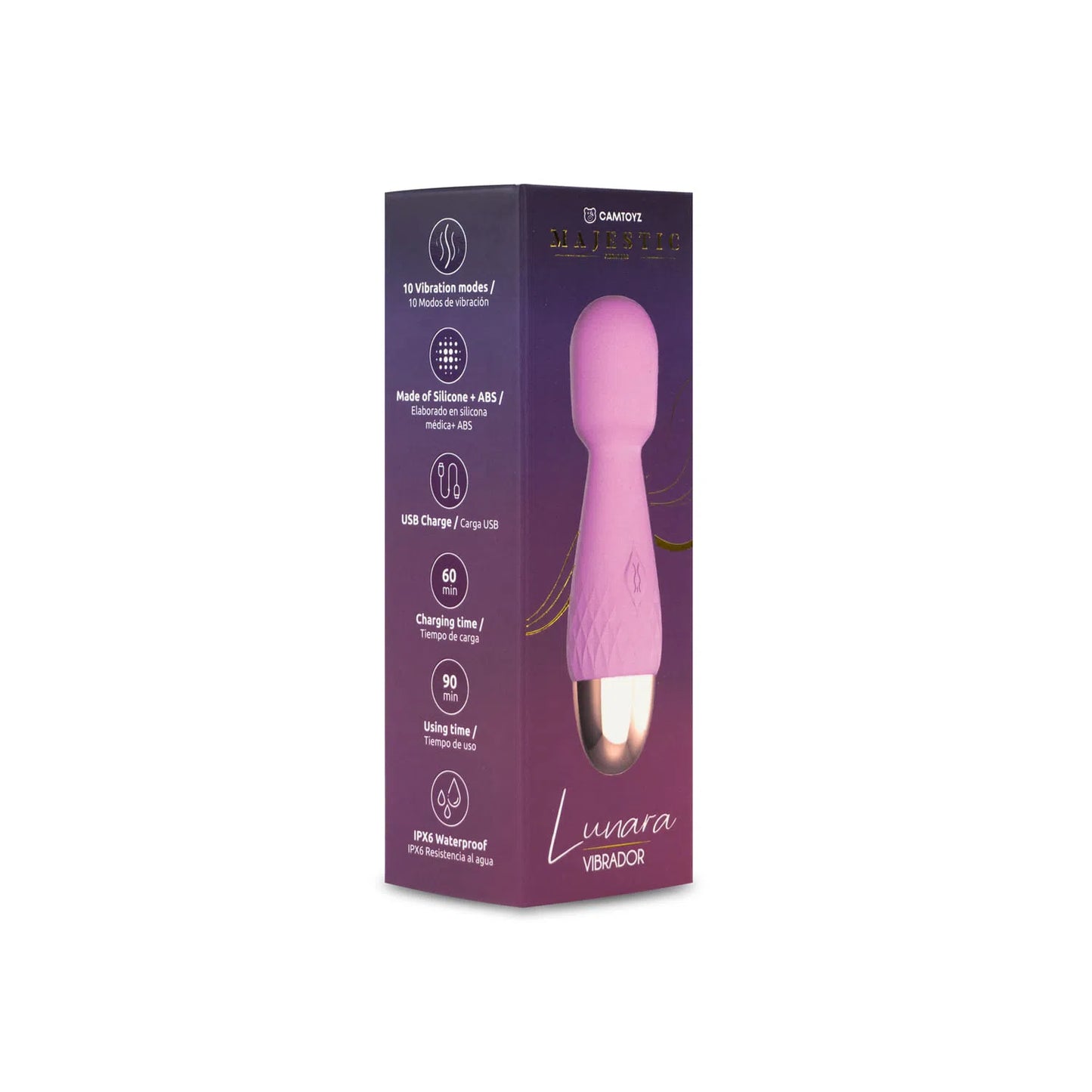 🔥 Vibrador Hitachi Lunara Lila