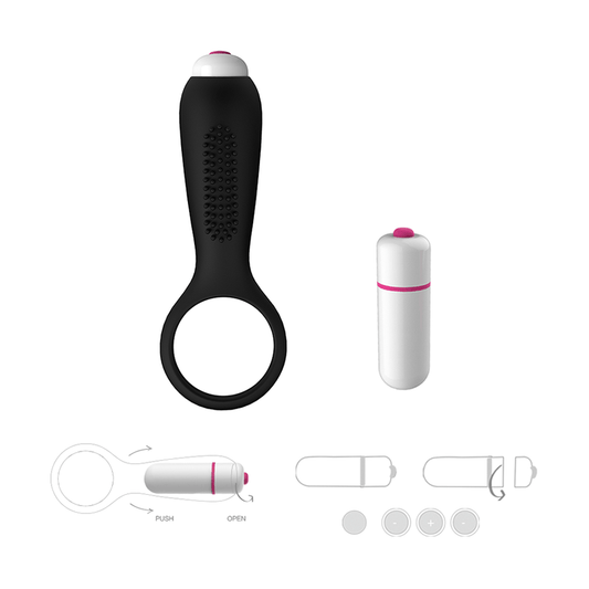 Anillo para el Pene con Bala Vibradora