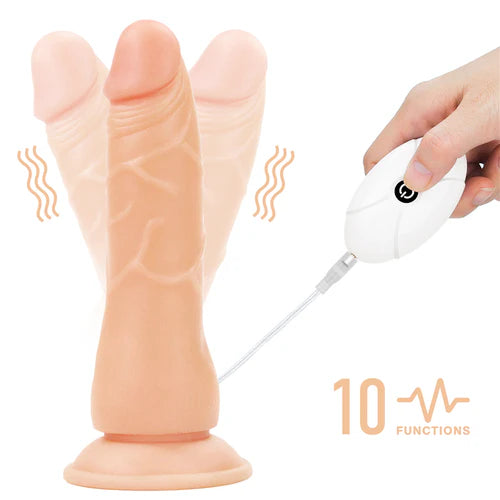 Arnés Vibrador Ajustable Easy Set 19 cm Flesh: Realismo y Placer Intenso para Ella