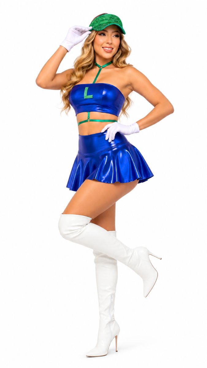 DISFRAZ LUIGI’S DREAM AZUL REY PARA MUJER