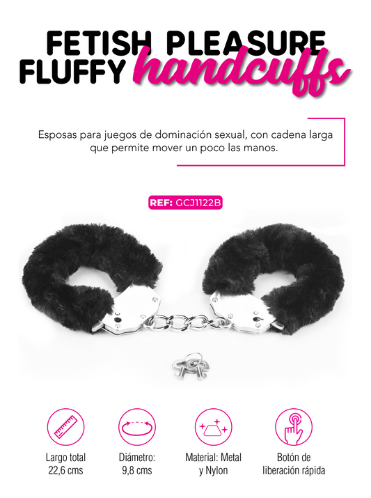 Esposas Metálicas y peluche, Fetish