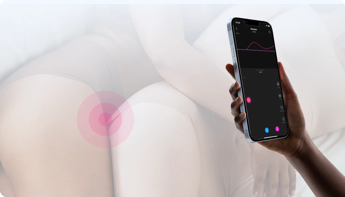 Lapis Strapless de Lovense – Dildo Vibrador de Doble Extremo con Control App y 3 Motores
