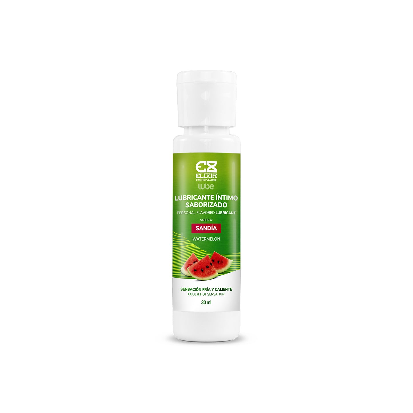 Lubricante Caliente-Frío Saborizado Sandía - Sabor a fruta