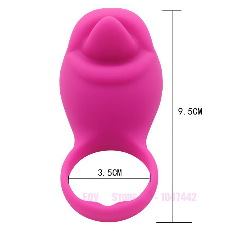 Anillo vibrador Delfin 10 velocidades Recargable
