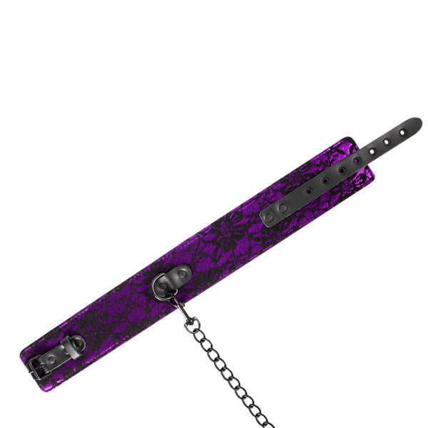 collar sado ajustable con cadena