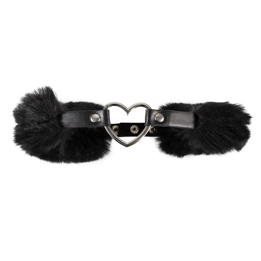 collar sado de peluche para juegos