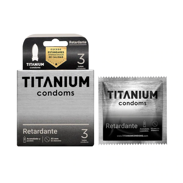 condones retardantes titanium