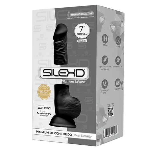 Dildo Negro Modelo 17,5 cm