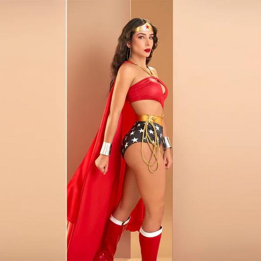 Disfraz Golden Age Wonder Woman Rojo