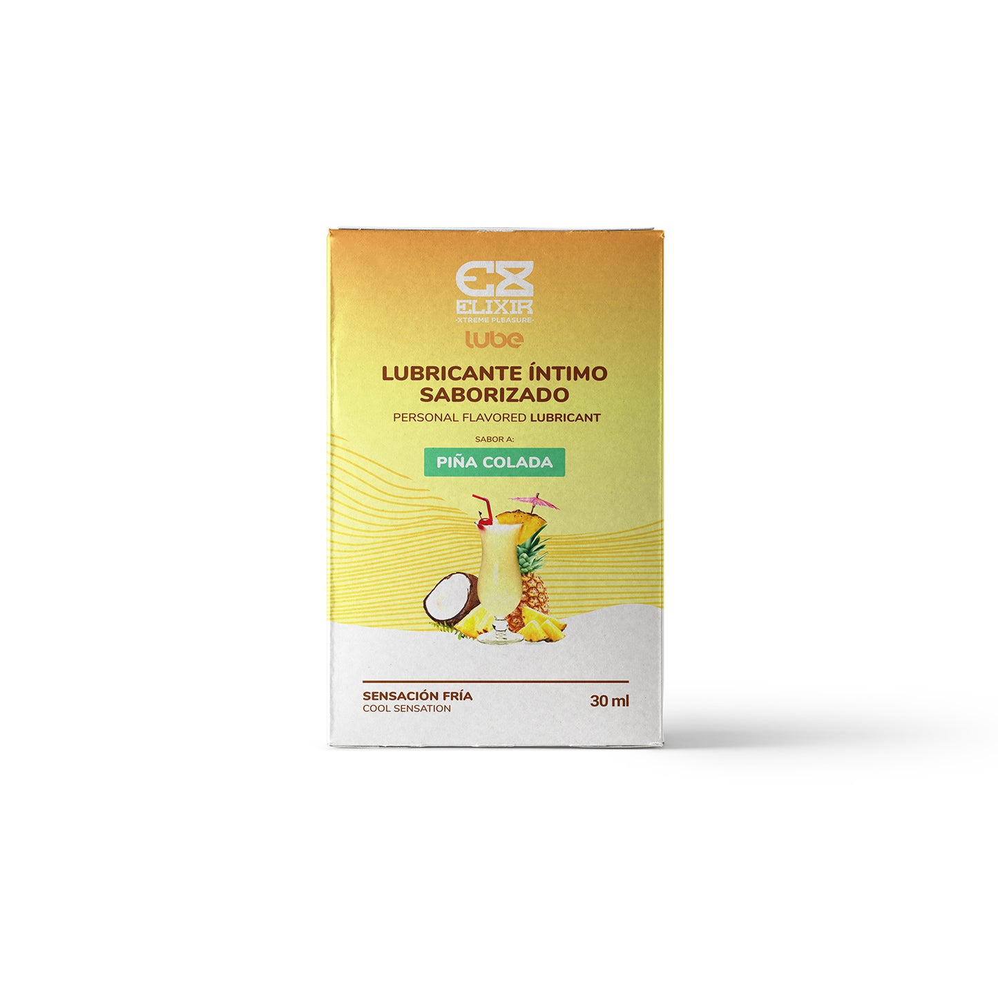 Lubricante Frío Saborizado Piña Colada