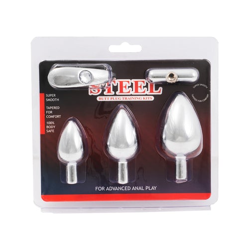 plug metalicos de diferente tamaño