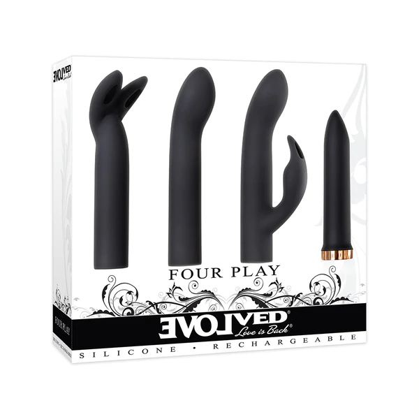 Kit Vibrador Cuatro Juegos Evolved