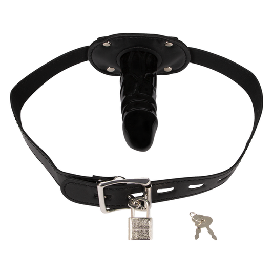 mordaza gag con forma de pene