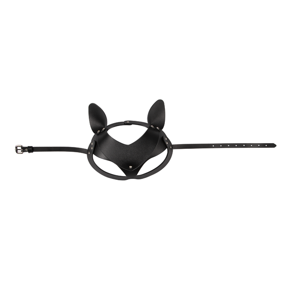 mascara de cuero sexy para BDSM