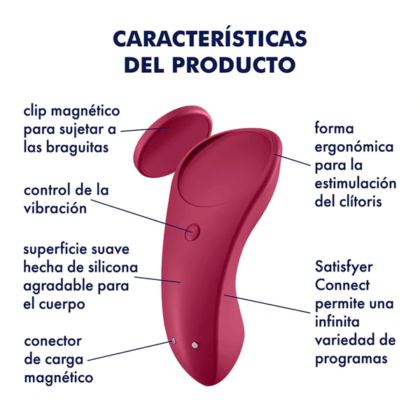 Vibrador Interactivo Satisfyer Sexy Secret
