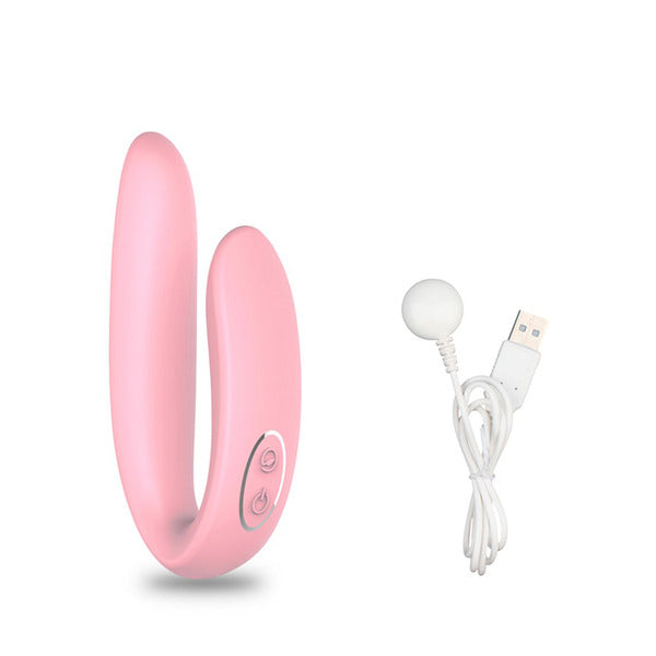 Vibrador Punto G herradura para doble estimulacion