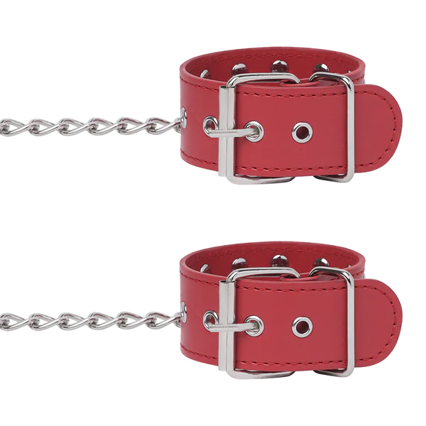Collar y restricciones de "hogtie" con cadena