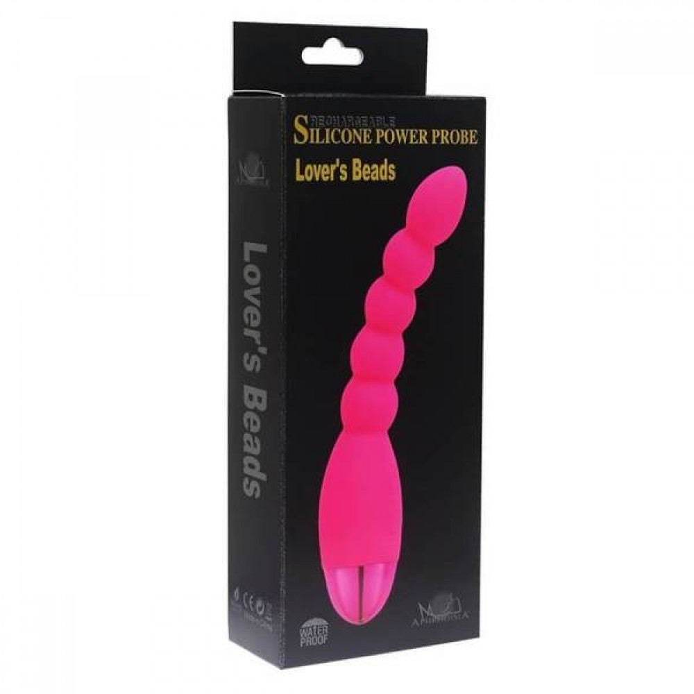 Fotografía de la caja un juguete erótico para explorar el placer anal, vibrador anal recargable con 10 modos de vibración