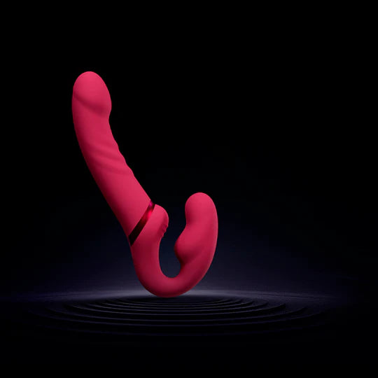 Lapis Strapless de Lovense – Dildo Vibrador de Doble Extremo con Control App y 3 Motores
