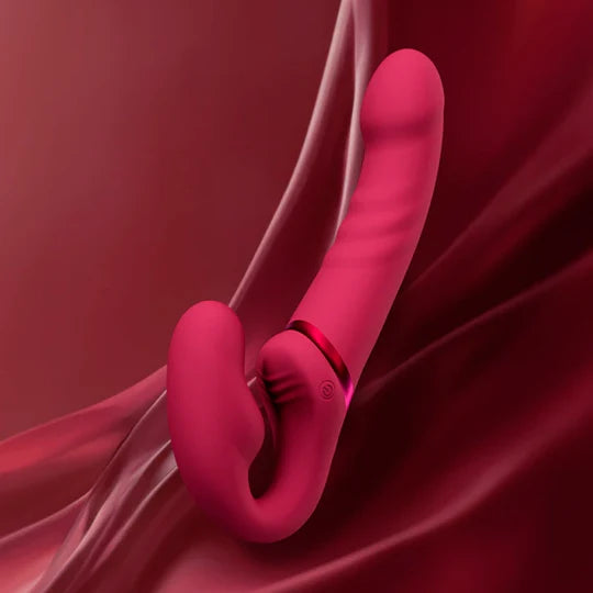 Lapis Strapless de Lovense – Dildo Vibrador de Doble Extremo con Control App y 3 Motores