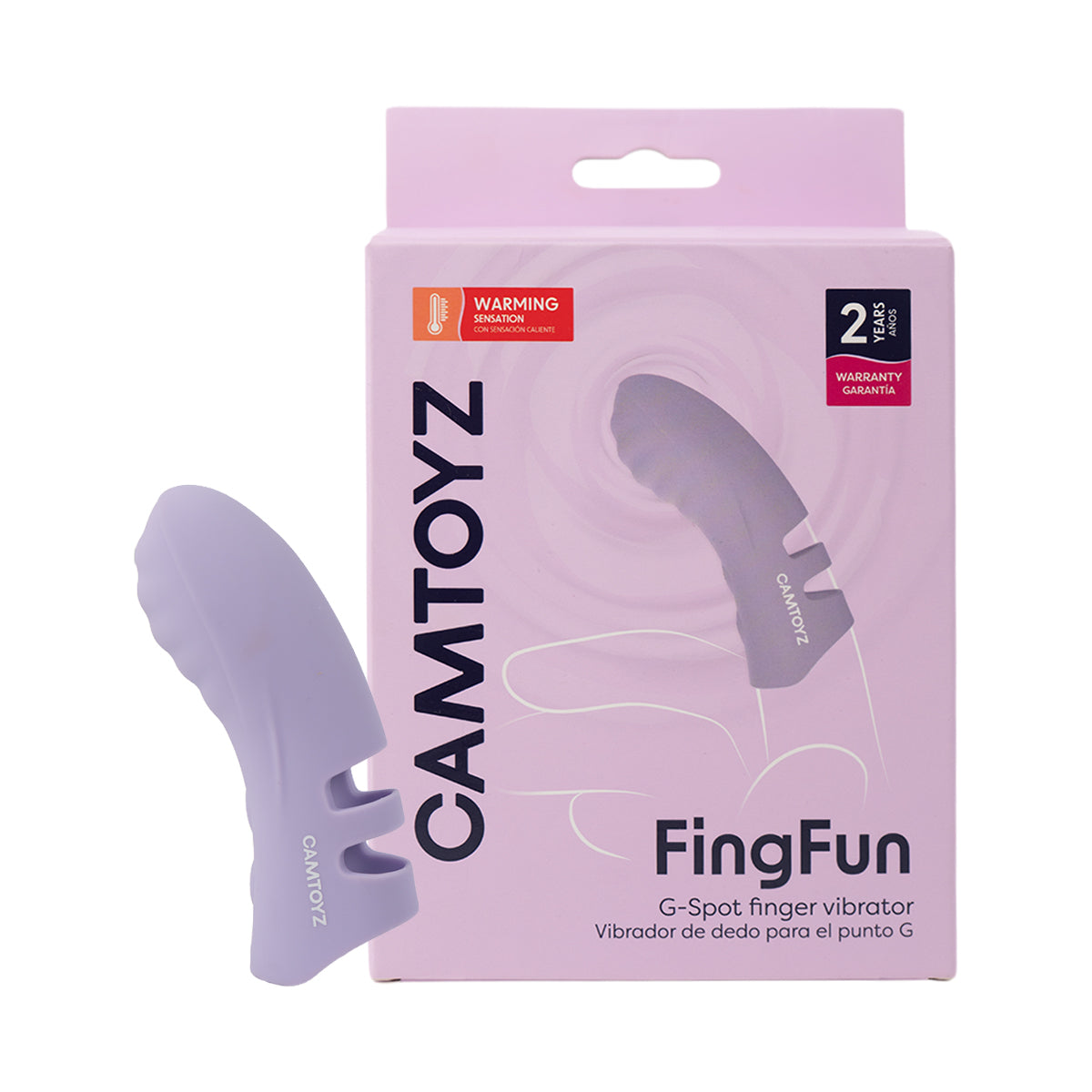 Vibrador de Dedo para Punto G con Calor FingFun