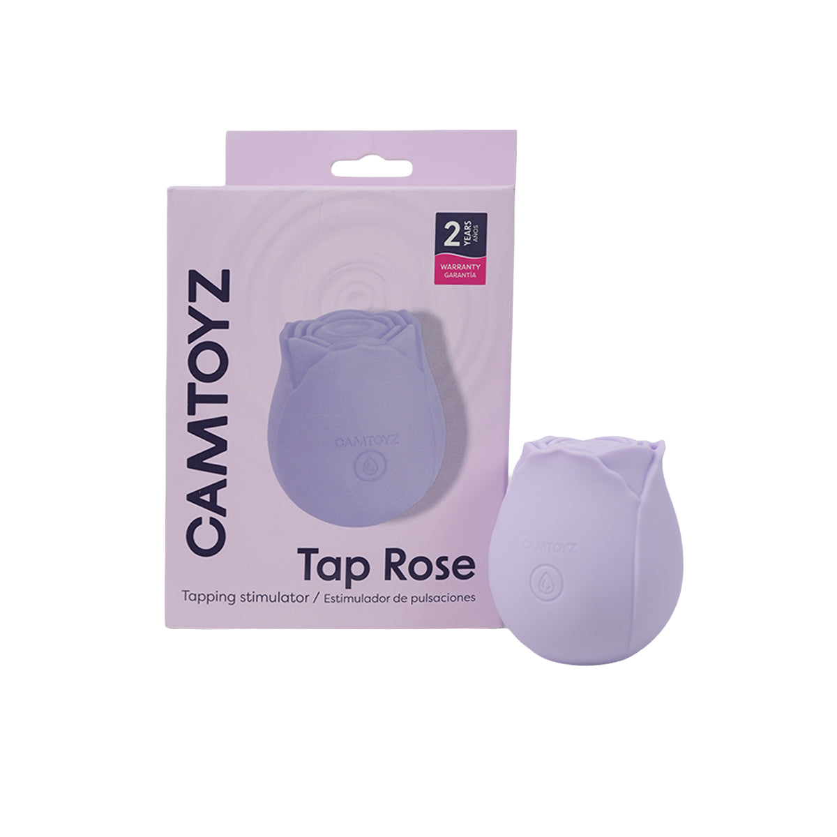 Estimulador de Clítoris con Pulsaciones a Tu Ritmo  Tap Rose