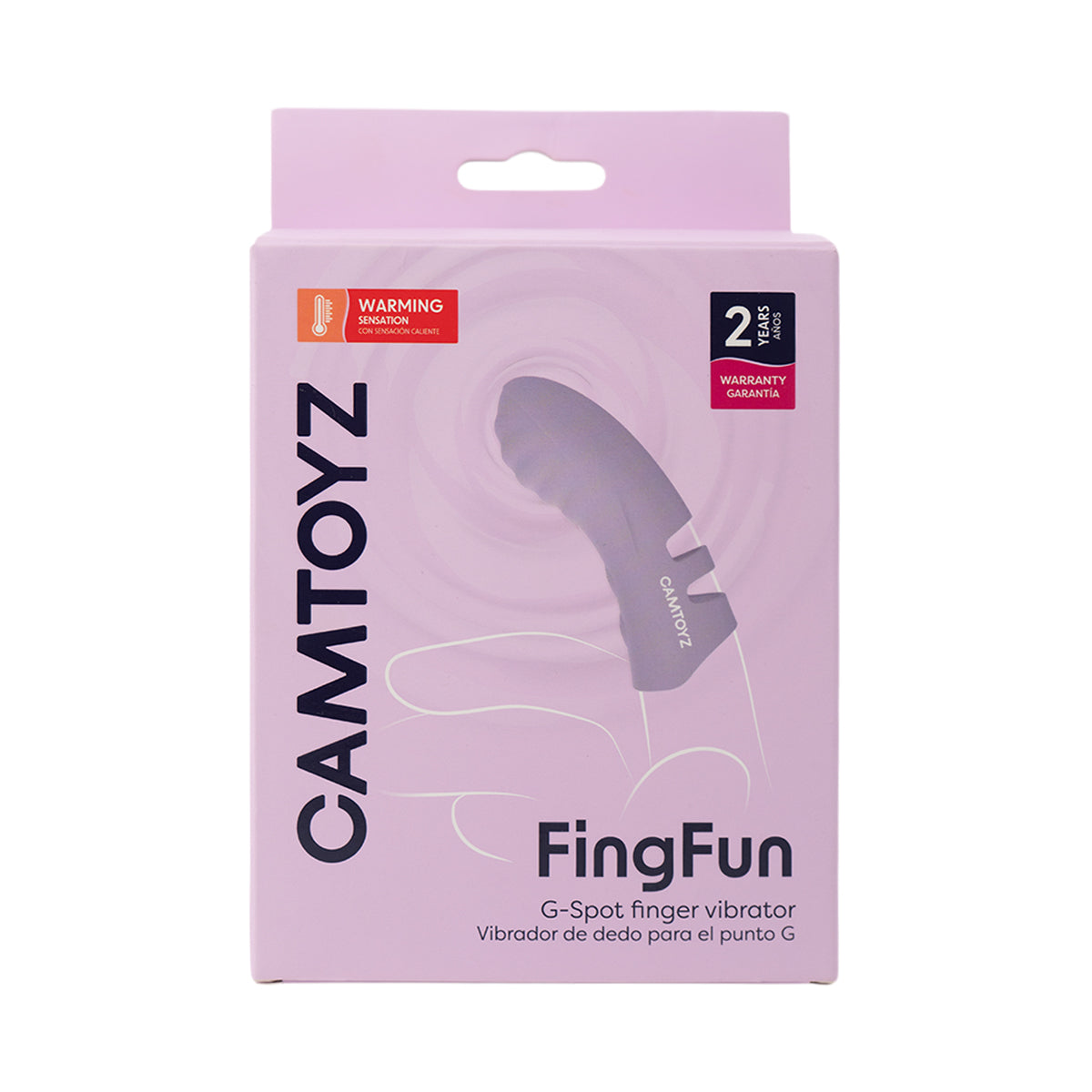 Vibrador de Dedo para Punto G con Calor FingFun