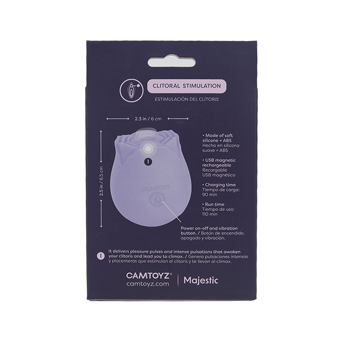 Estimulador de Clítoris con Pulsaciones a Tu Ritmo  Tap Rose