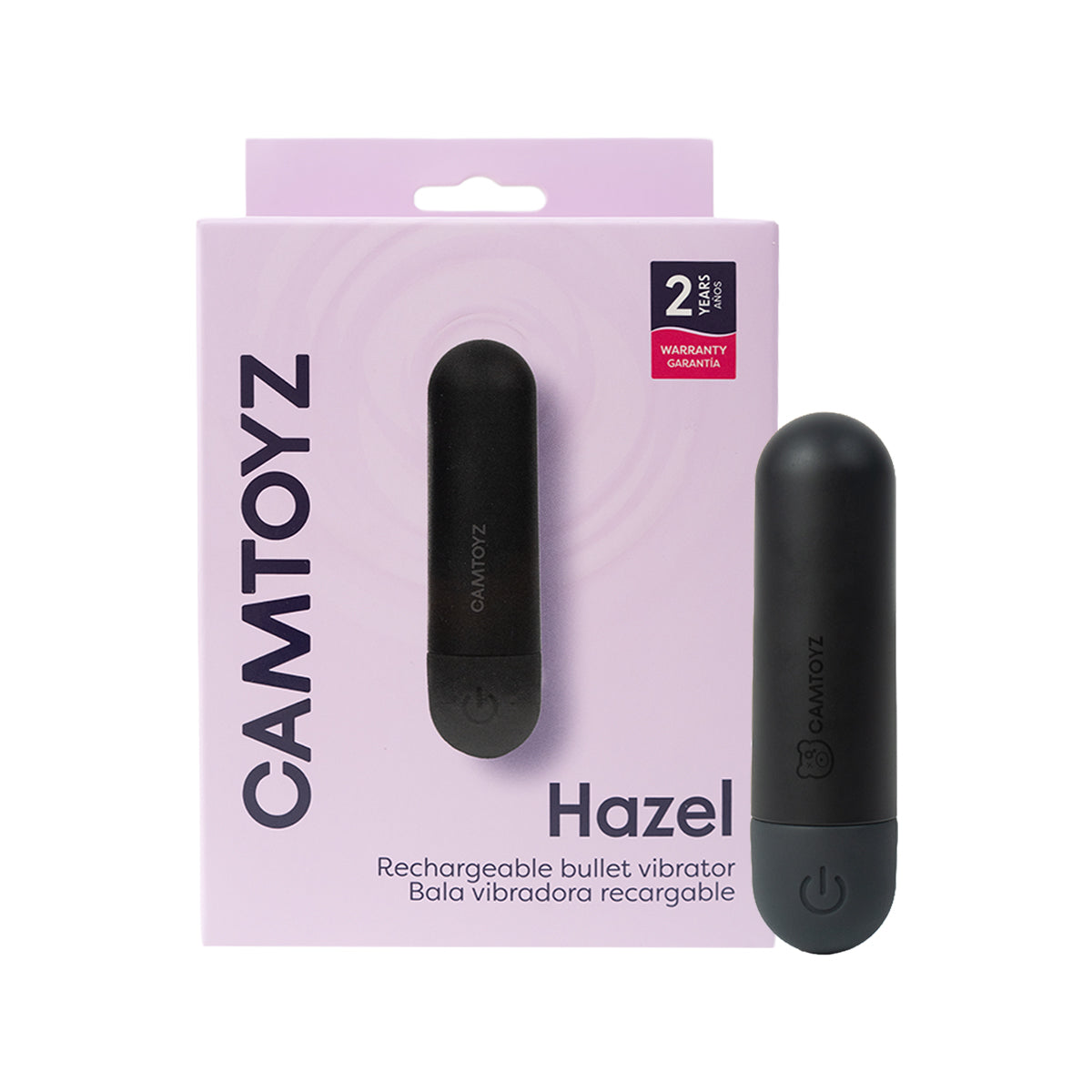 Bala Vibradora Hazel 10 Velocidades – Recargable, Compacta y Potente