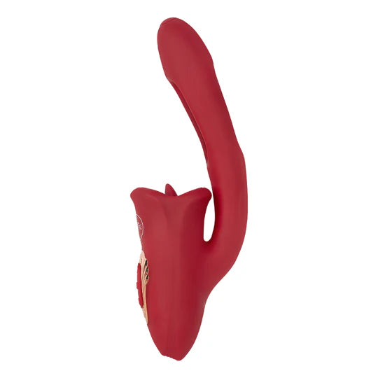 🔥Vibrador Clitoral Kiss con Función Biting | Doble Estimulación