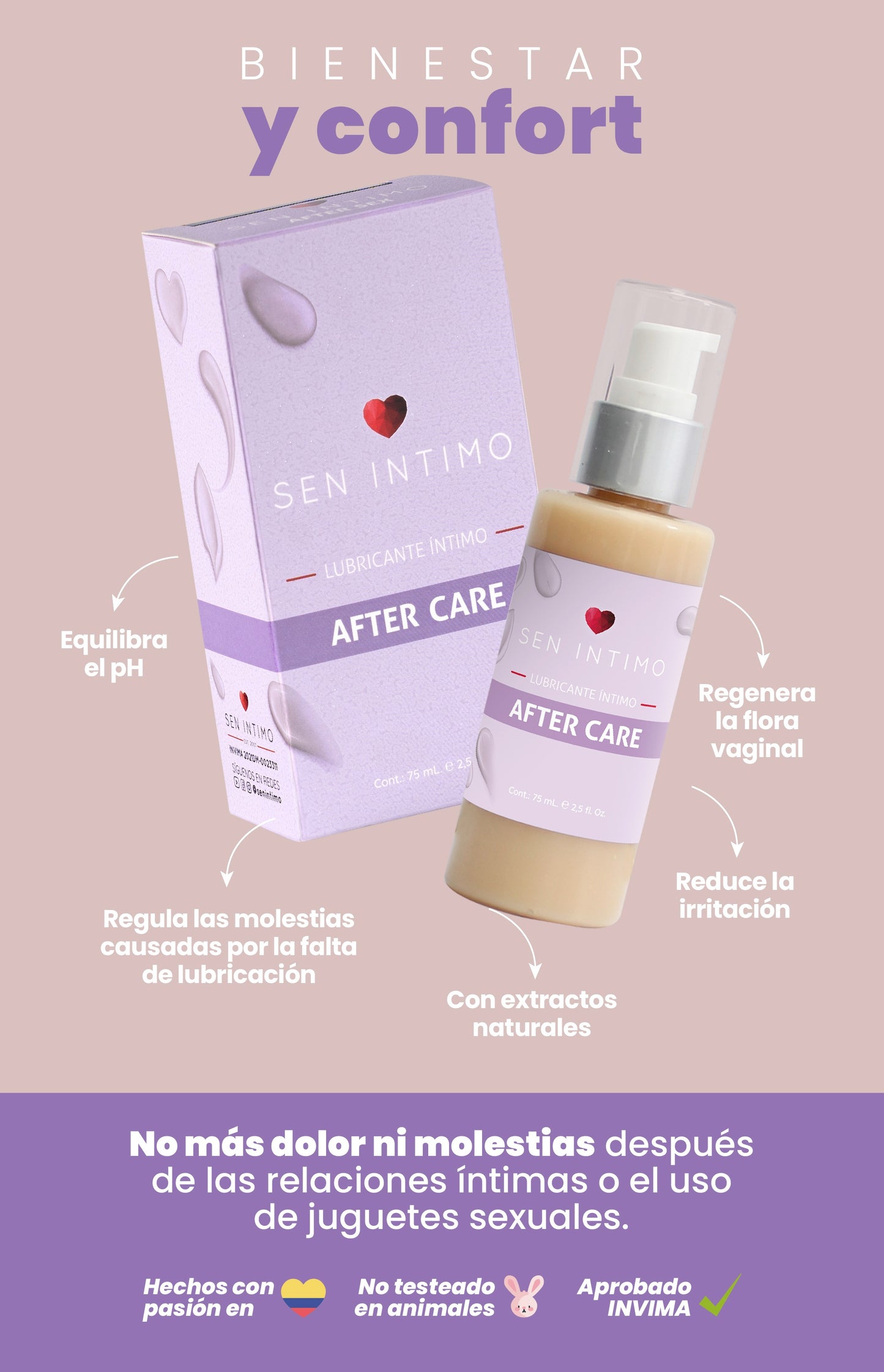 Lubricante intimo After Sex 75ml