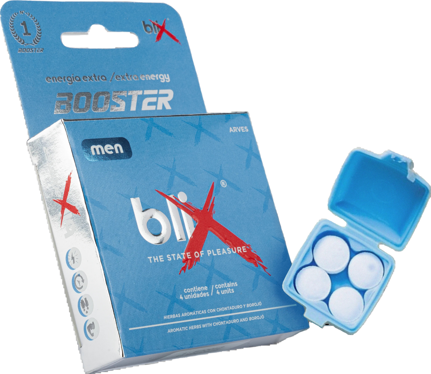 PASTILLAS BLIX BOOSTER HOMBRES