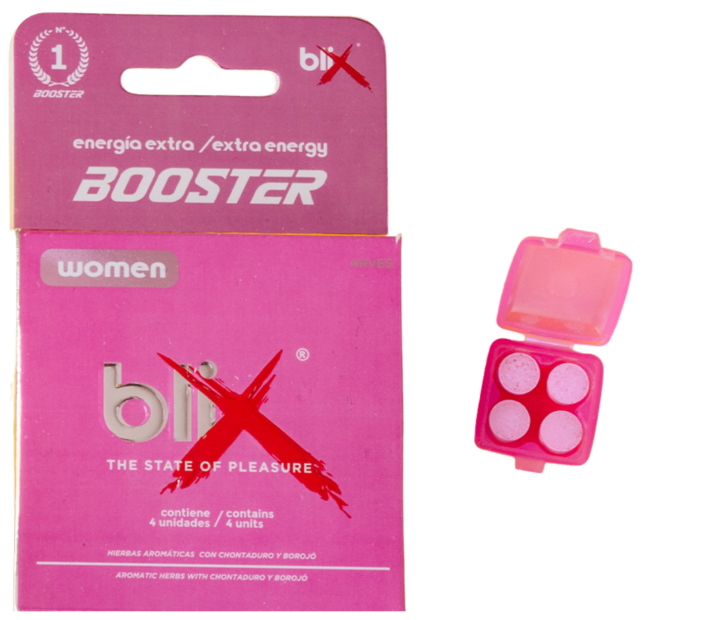 PASTILLAS BLIX BOOSTER PARA MUJER