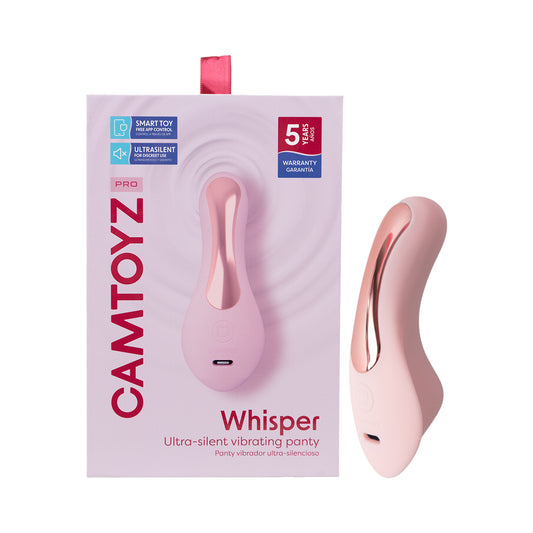 Vibrador Whisper con APP Camtoyz