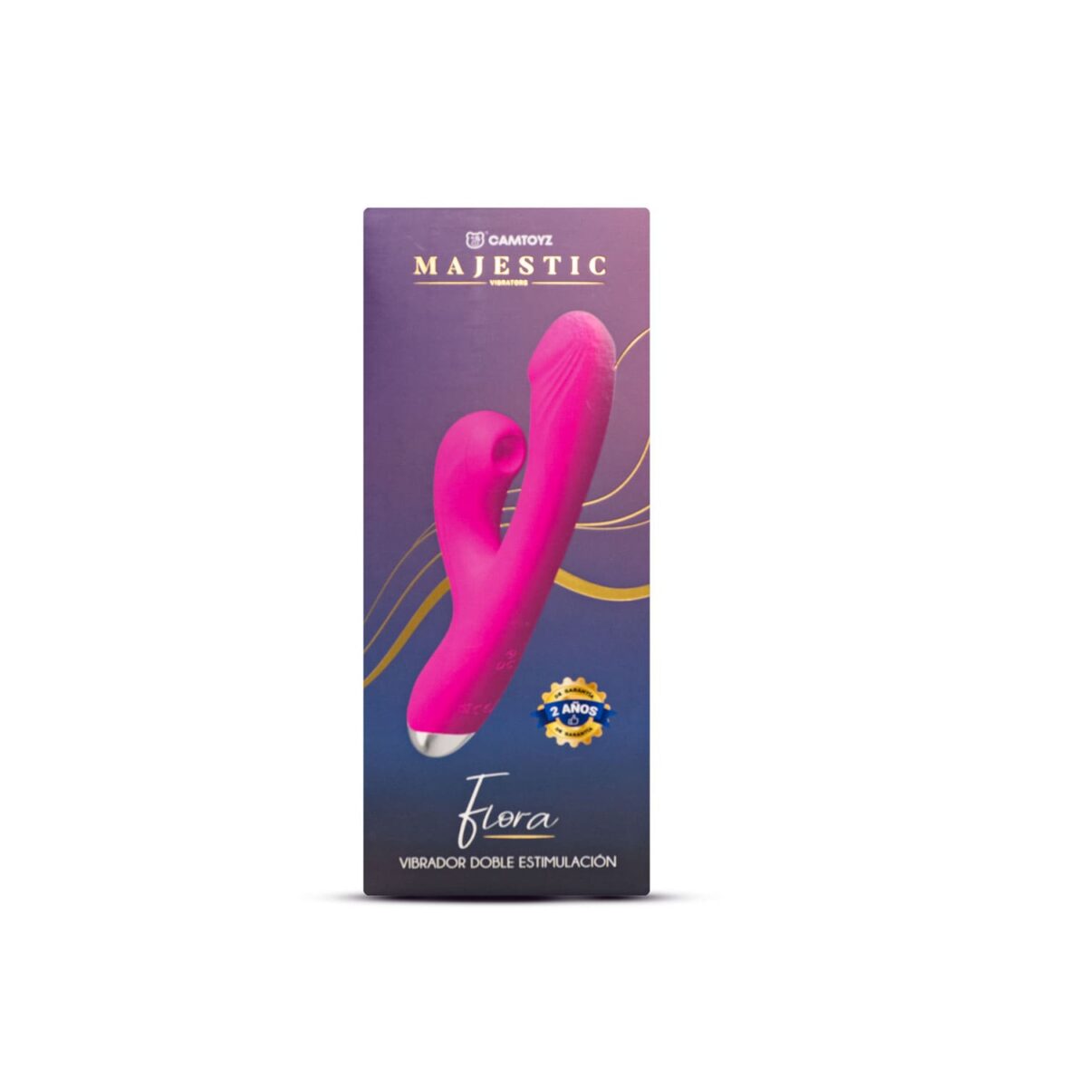 Vibrador de Doble Estimulación Flora