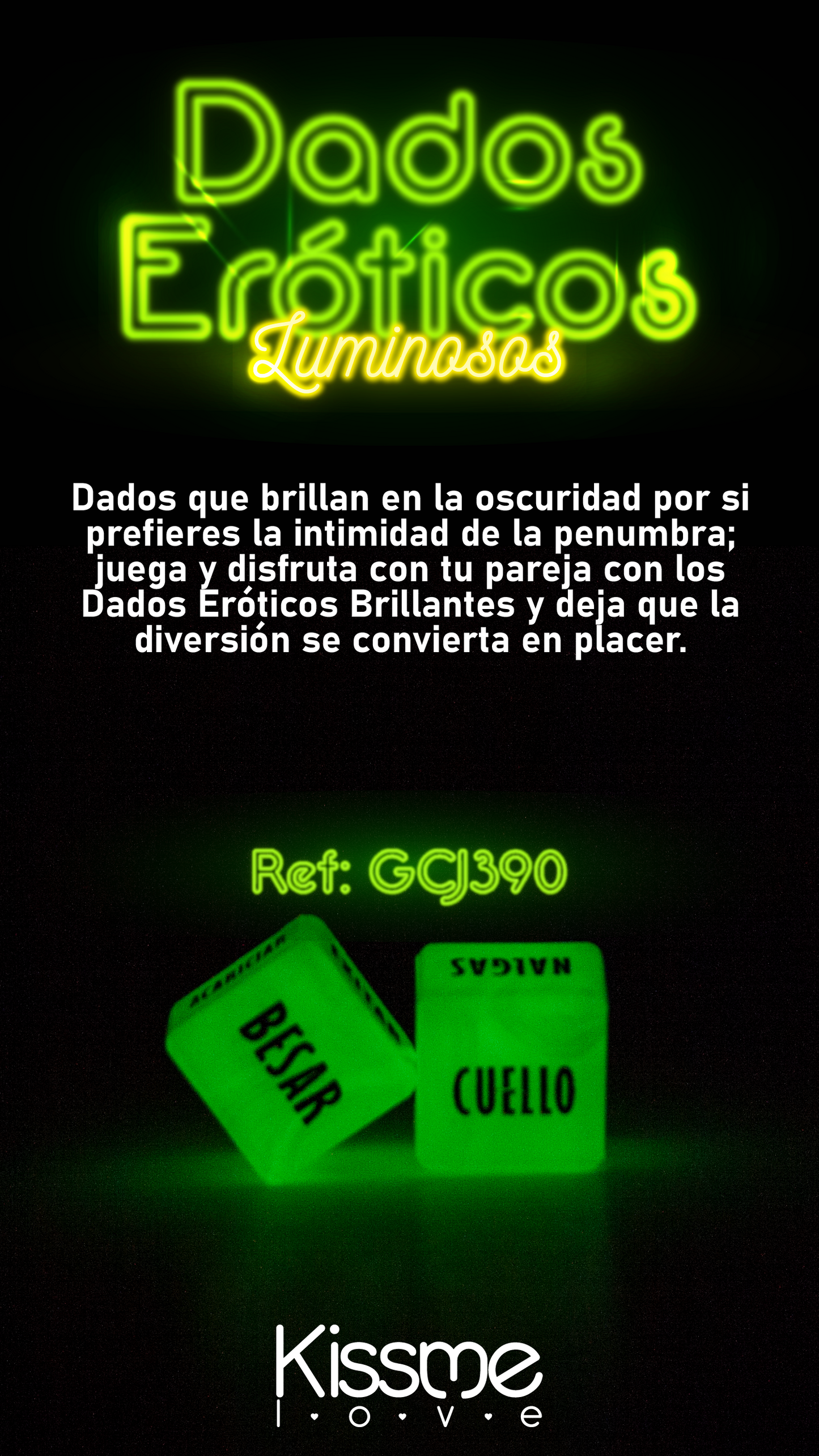 Dados Eroticos Luminosos x2