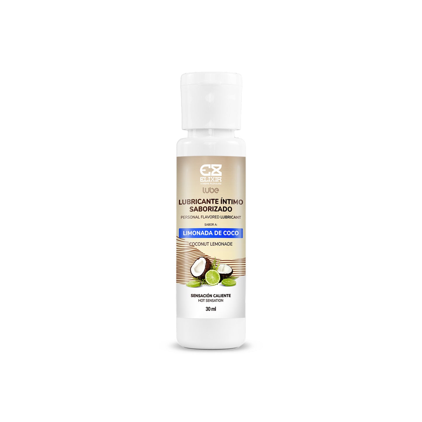 Lubricante íntimo caliente limonada de coco - Sabor a fruta