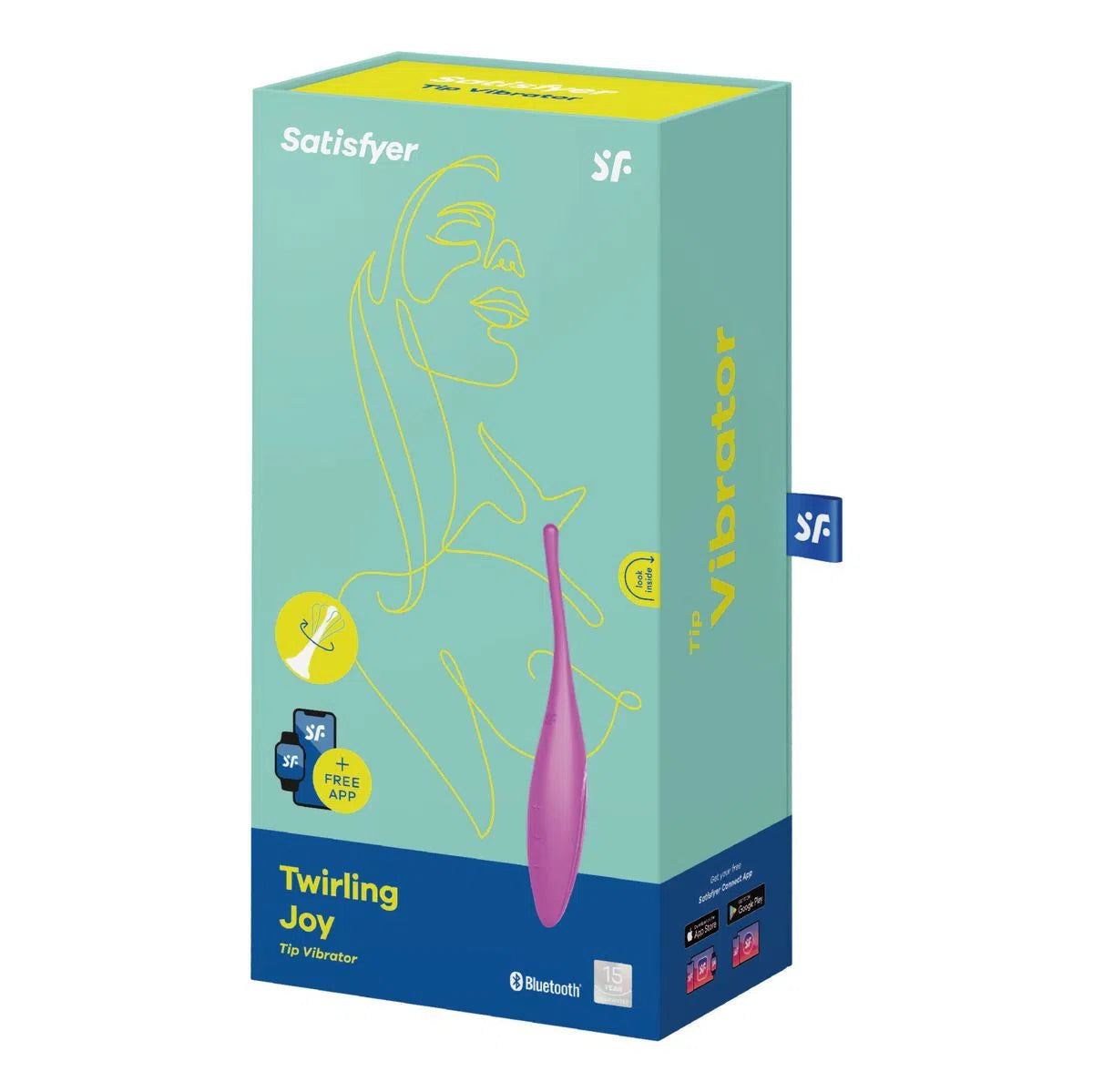 Estimulador de clítoris Satisfyer Twirling Joy Morado