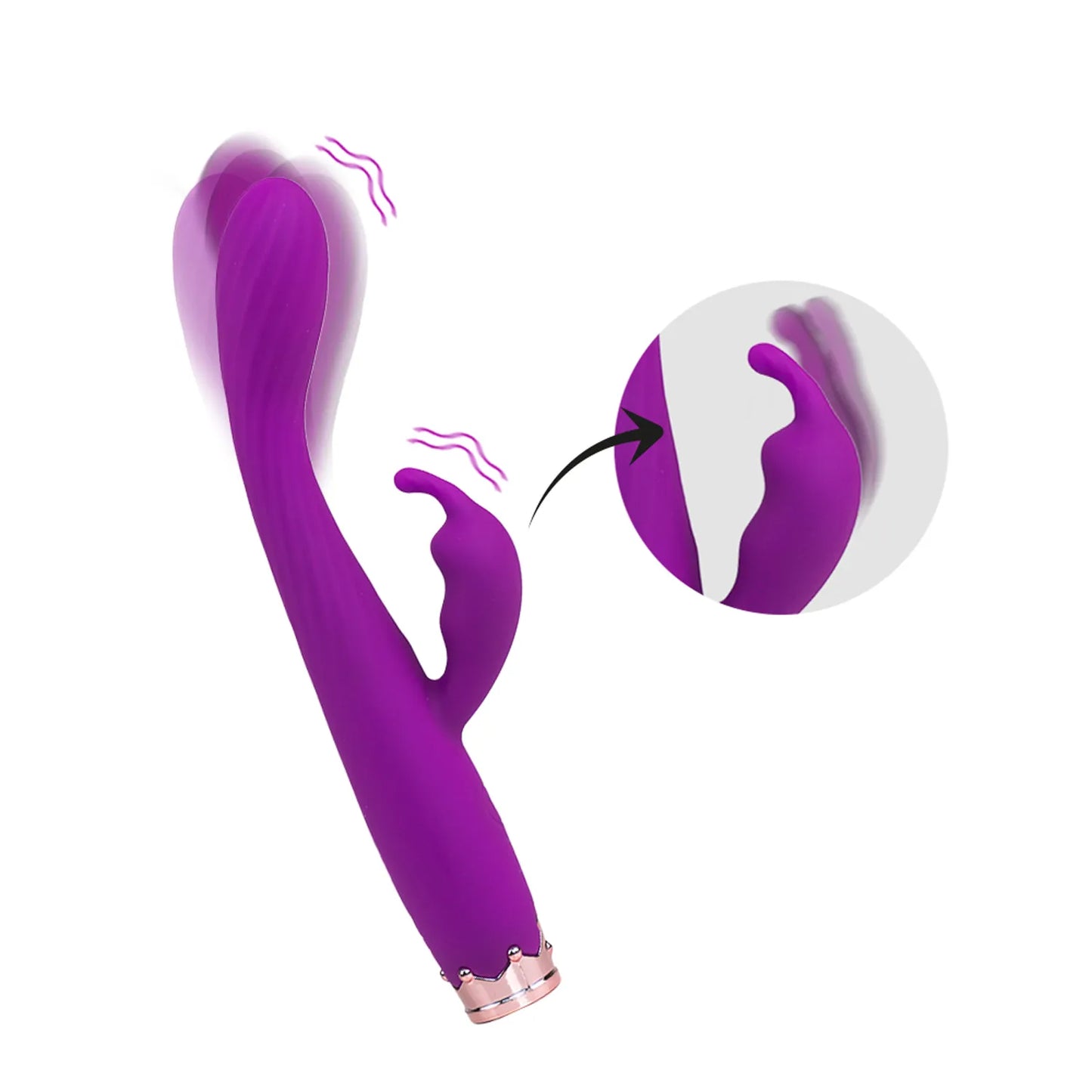 Vibrador doble estimulación Cleo