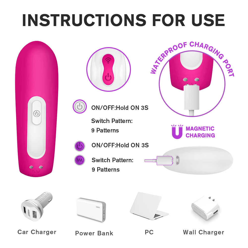 Vibrador Doble Estimulación Enjoy Remote Control Pink