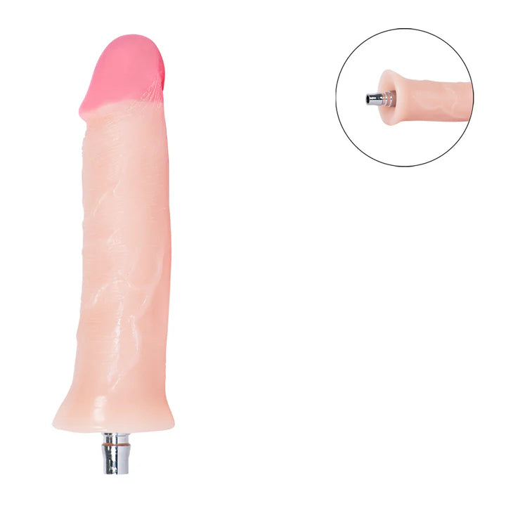 Dildo realista de 17 cm de largo y 3 cm de grosor compatible con la máquina sexual Astroboy.