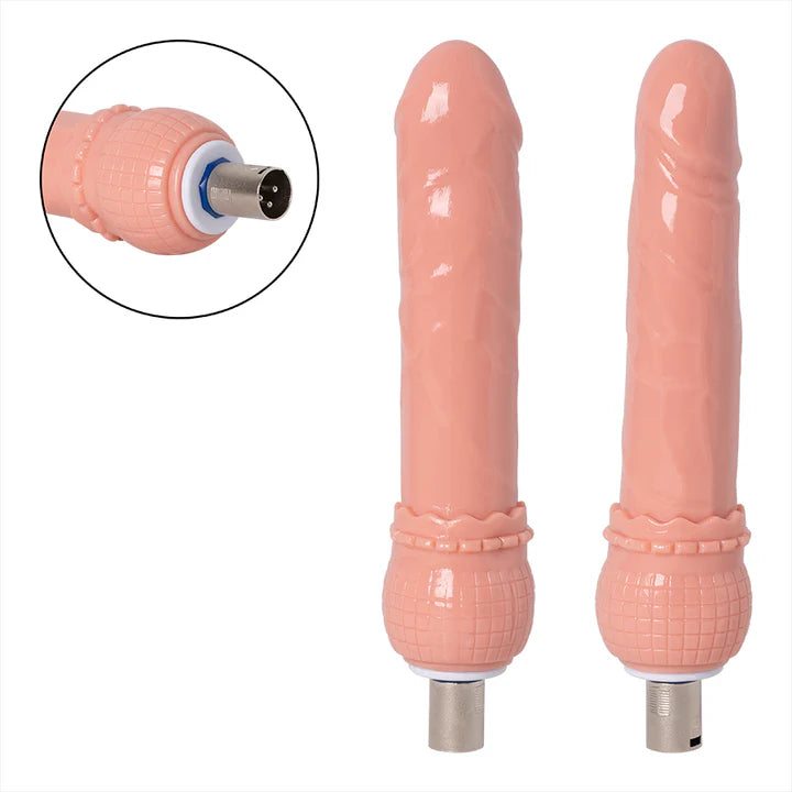 Dildos realistas para la máquina Robbie, de silicona con texturas venosas y puerto Canon.