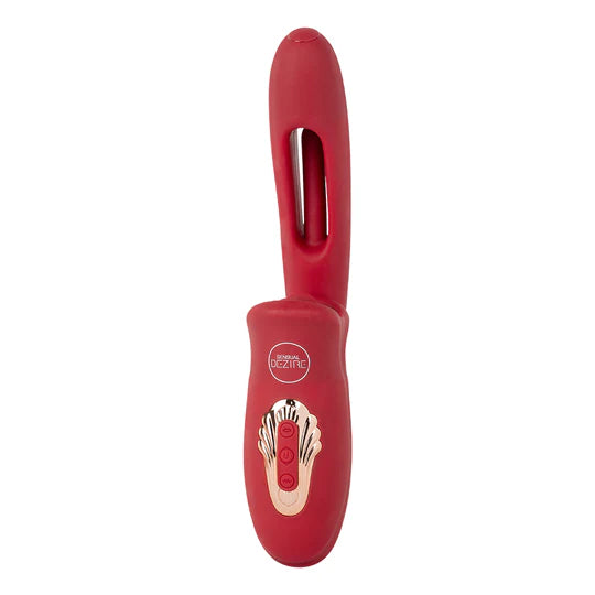 🔥Vibrador Clitoral Kiss con Función Biting | Doble Estimulación