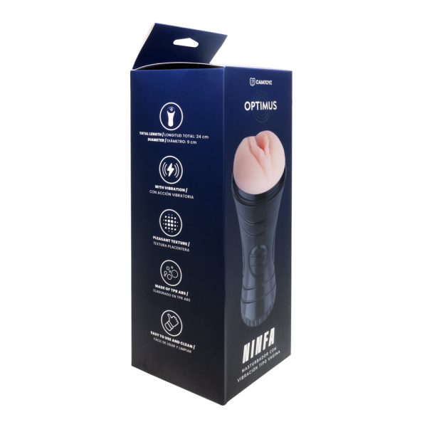 🔥 Masturbador Artificial Ninfa con Vibración – Placer Realista en Cada Uso