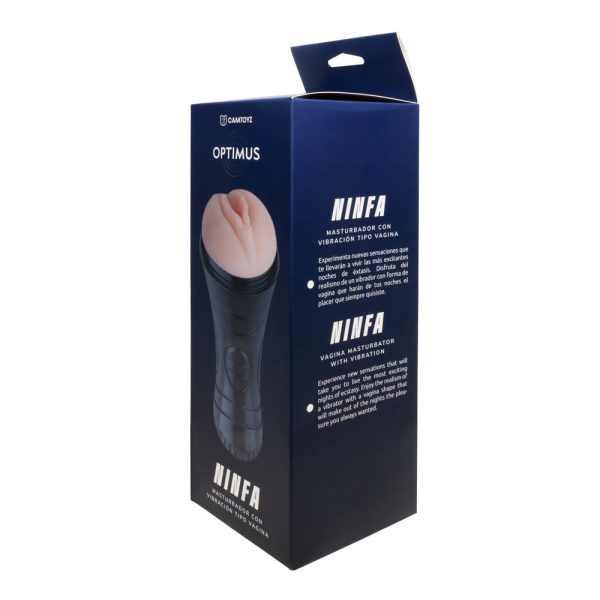 🔥 Masturbador Artificial Ninfa con Vibración – Placer Realista en Cada Uso