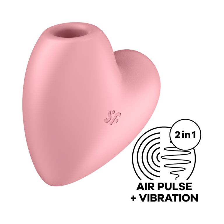 Satisfyer Cutie Heart Rosado