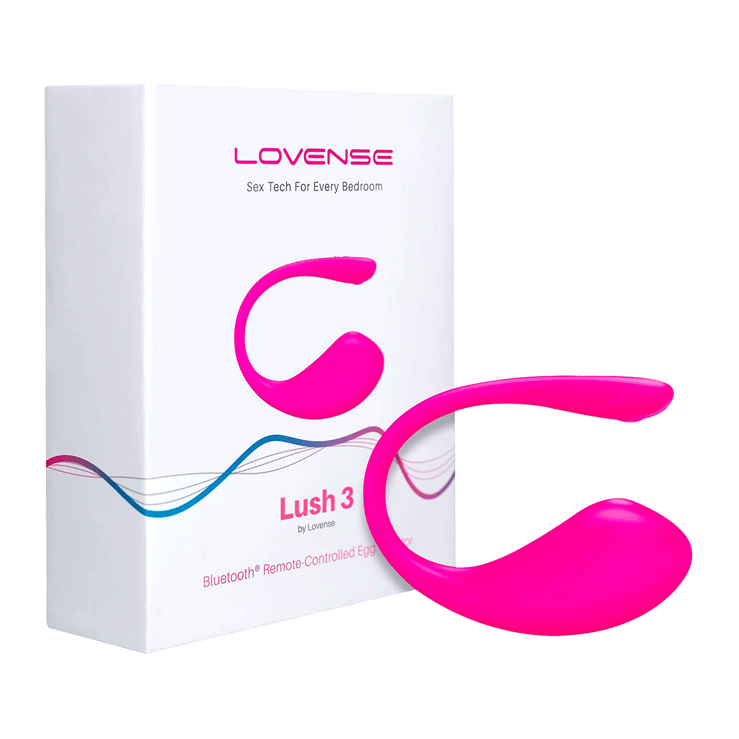 Lush 3 Lovense huevo vibrador interactivo