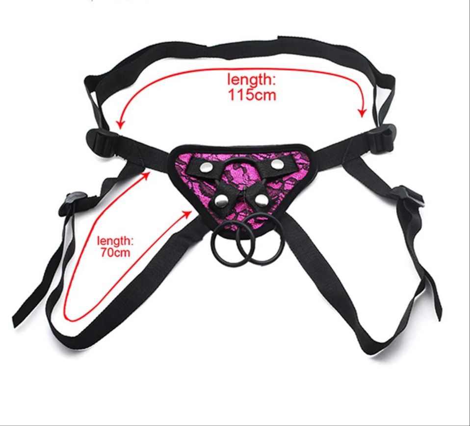 arnes para mujer con extensión para pene 