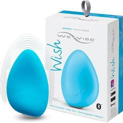 Huevo Vibrador Para Clítoris Wish Blue Interactivo