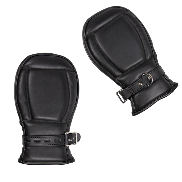 guantes sexys bondage con correas 
